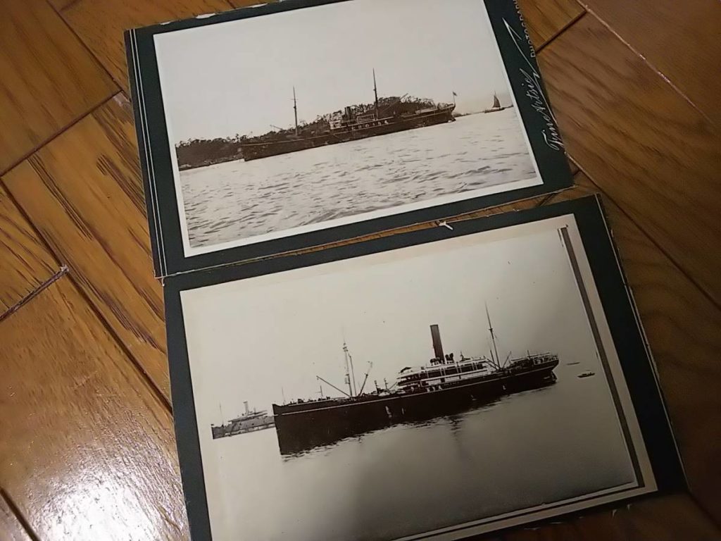 軍艦戦艦の古写真戦時中