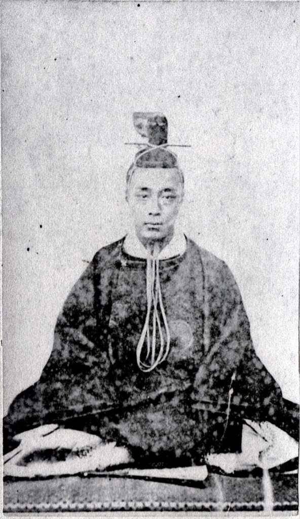 徳川 慶喜肖像写真原版