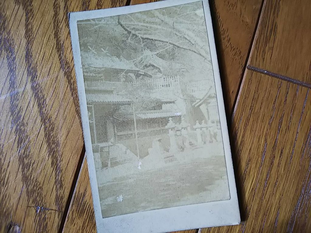 静岡・浅間神社鶏卵紙写真