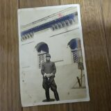 【古写真の調査後売却】軍事郵便（航空郵便）の古写真（絵葉書、エンタイヤ）