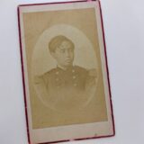 【古写真の調査後売却】陸軍中将・山田顕義の肖像写真（鶏卵紙）