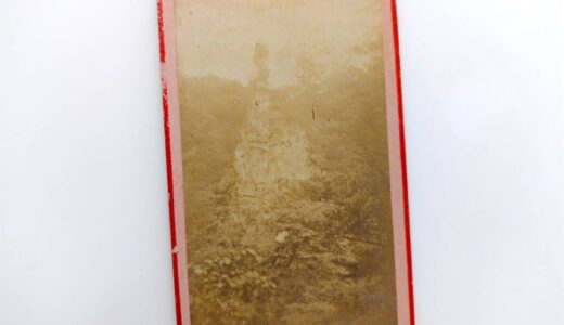 古写真の調査後売却】自邸前の陸軍大将・荒木貞夫（桐箱・ガラス