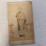 写真師・上野彦馬写真師台紙鶏卵紙