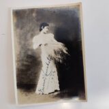 【古写真の調査後売却】1933年、天才ダンサー川畑文子の直筆サイン古写真